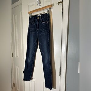 Frame High Rise Ali Skinny Jeans